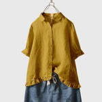 Women's Elegant & Refined Shirt in Yellow
