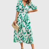 Women's Flattering Floral Midi Dress, photo 9