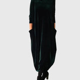 Madison Elegant Dress in Green