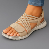 Levila Comfort Sandals in Beige