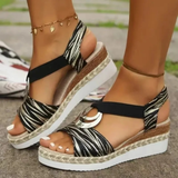 Women's Comfort Sandals with Optimal Support in Black