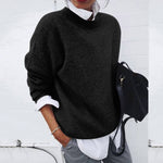 Women's Soft Warm Sweater in Black