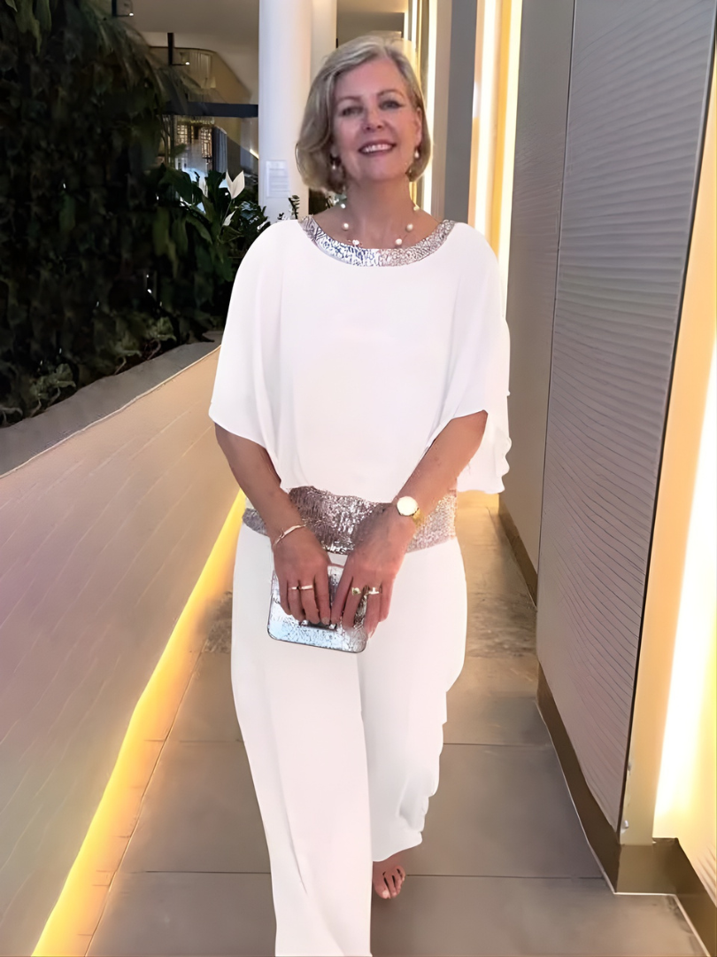 Women's Classy Elegant Set in White