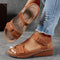 Women's Trendy Comfort Sandals in Terra Brown