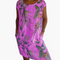 Nicole Comfortable Dress in Purple