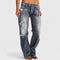 Women's Chic Denim Jeans in Gray