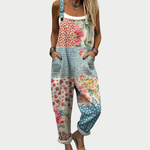 Maya Comfortable printed jumpsuit in Multicoloured
