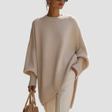 Women's Oversized Batwing-Sleeve Sweater, photo 6