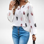 Women's Confidence Fit Blouse in White