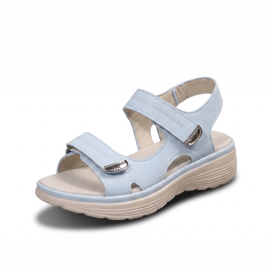 Marjorie Comfort Sandals in Lake Blue
