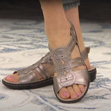 Beth Comfort Sandals in Gold