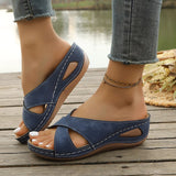 Judith Comfort Sandals in Blue