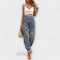 Women's Ethnic Graphic Pants in Blue