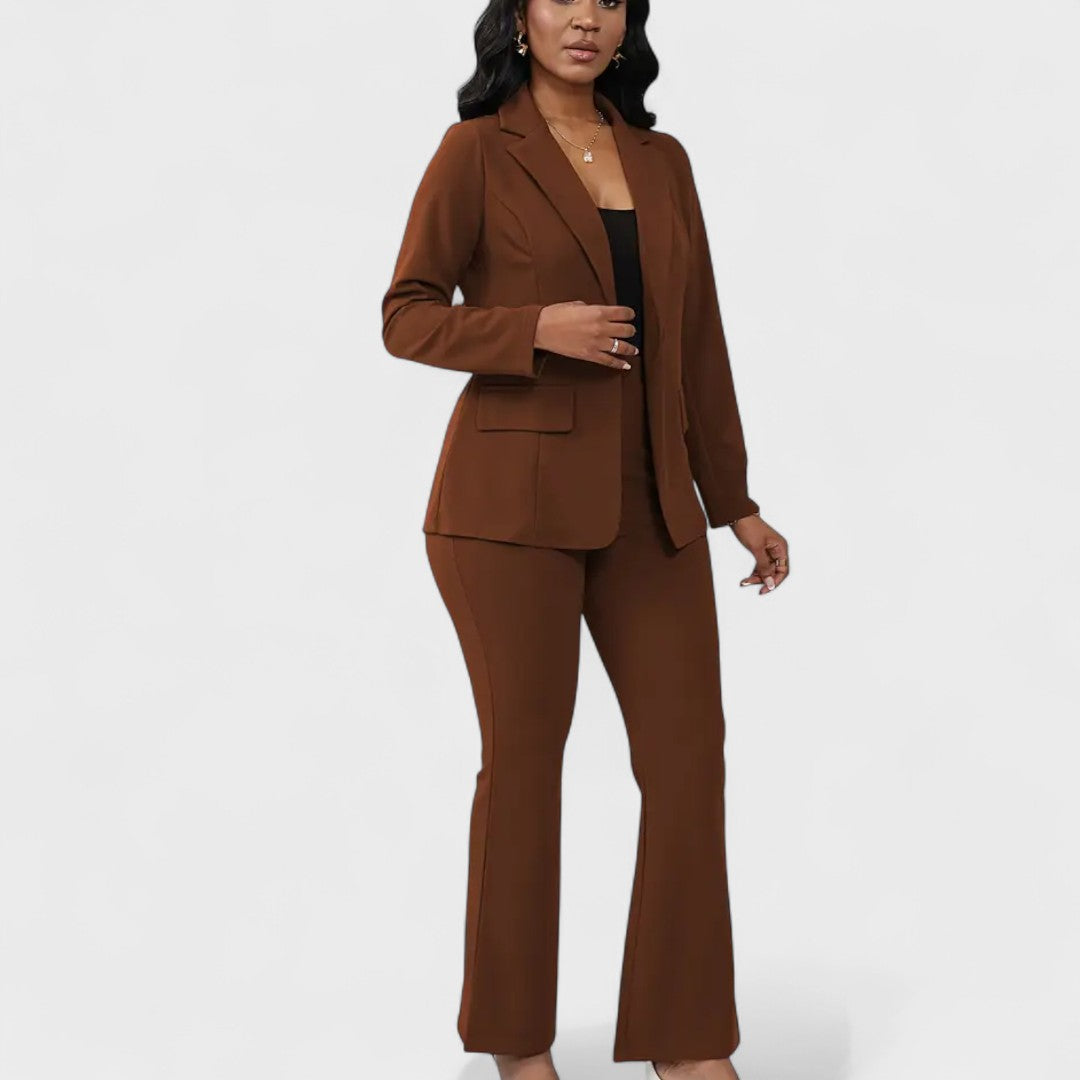 Women's Executive Set in Brown