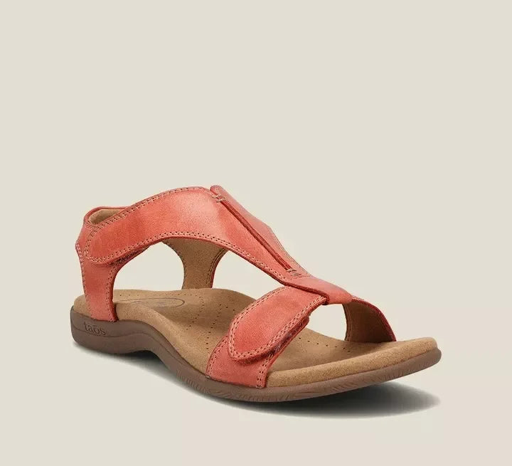 Finola Elegant Comfort Sandals in Red