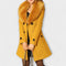 Women's Warm Winter Coat in Yellow