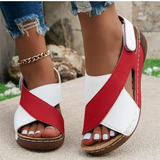 Girons Comfortable and Lightweight Sandals in Red
