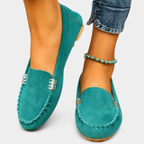 Women's Ballet Moccasin in Green