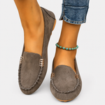 Women's Ballet Moccasin in Gray