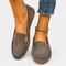Women's Ballet Moccasin in Gray
