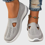 Women's Comfort Walking Shoes in Gray
