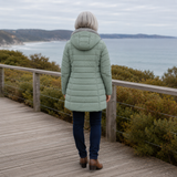 Women's Hooded Quilted Winter Coat, photo 14