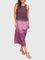 Women's Stylish Print Dress in Purple