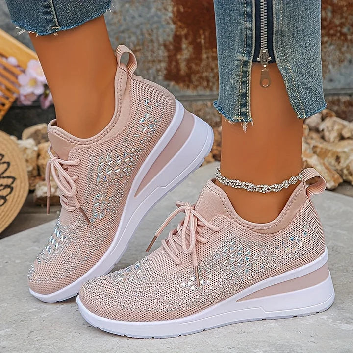 Bonnie Comfort Sneakers in Light Pink