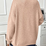 Women's Soft Knit Sweater with Side Slits, photo 6