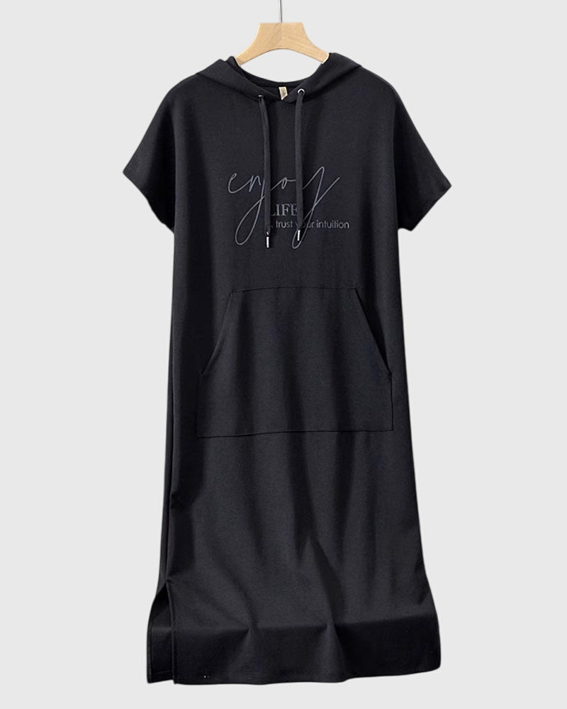 Women's Casual Hoodie Dress, photo 6