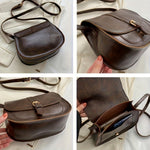 Women's Classic Leather Crossbody Bag, photo 7