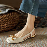 Hannah Comfort Sandals in Beige