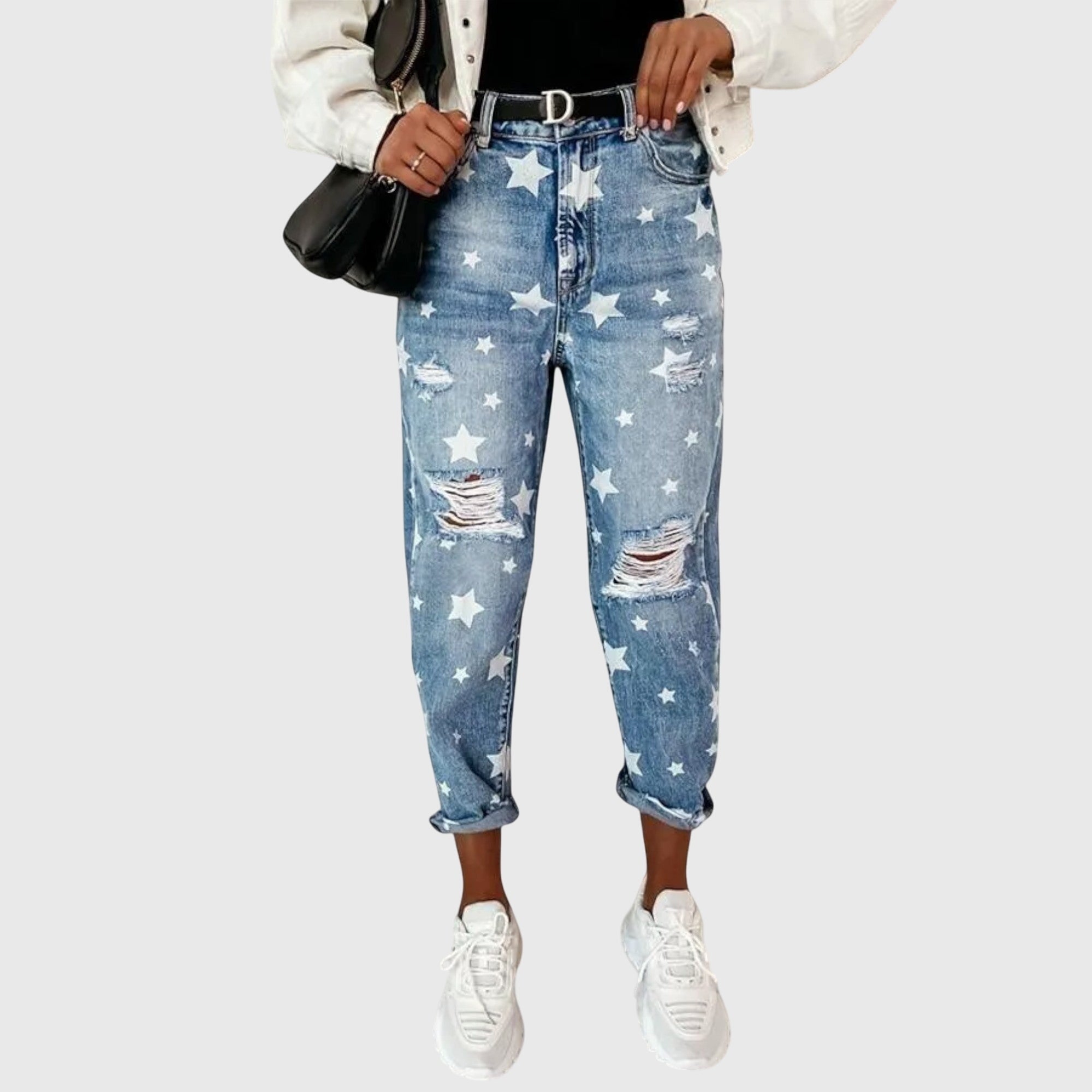 Women's Unique and Comfortable Pants in Blue