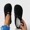Women's Elegant loafers with natural comfort in Black