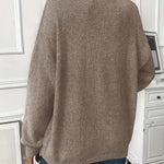 Women's Soft Knit Sweater with Side Slits, photo 3