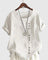 Women's Comfortable Short Sleeve Blouse in White