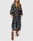 Women's Elegant Boho Striped Maxi Dress, photo 2