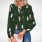 Women's Confidence Fit Blouse in Green