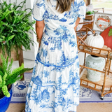 Women's Classic Toile Maxi Dress, photo 6