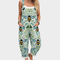 Violet Comfortable printed jumpsuit in Multicoloured