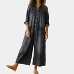 Women's Cotton Denim Jumpsuit