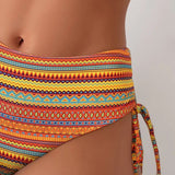 Women's Two Piece Swimsuit with Striped Print, photo 3