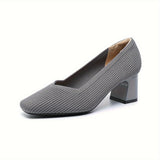 Zayli Comfort Heels in Gray
