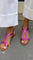 Doralia Sandals in Magenta
