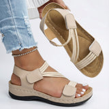 Juanita Comfort Sandals in Beige