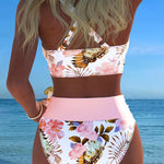 Women's Floral Wrap Bikini Set, photo 4