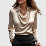Women's Elegant Blouse – Nova in Gold