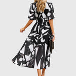 Women's Flattering Floral Midi Dress, photo 5