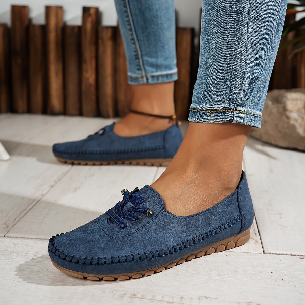 Mehia Comfort Loafers in Blue