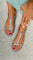 Elara Sandals in Silver